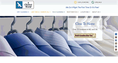 Desktop Screenshot of acleanerworld.com